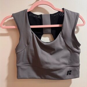 Large Forme Gray Sports Bra- like new